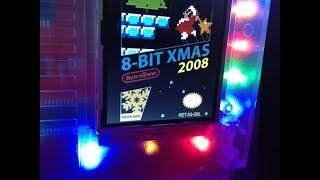 RetroUSB 8-Bit XMAS 2017 Overview - Cartridge contains an LCD Label Display!!