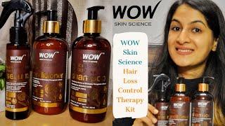 Hair Loss Control Therapy Kit | WOW Skin Science | with Ishanki Tiwari