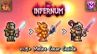 Calamity Infernum Mode Melee Gear Progression Guide (Terraria v1.4.4+)