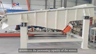 Large scale linear vibration motor equipment test machine