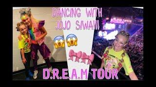 I DANCED WITH JOJO SIWA ON HER D.R.E.A.M TOUR// Pressley Hosbach