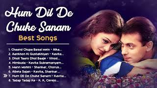 Hum Dil De Chuke Sanam️ Movie All Best Songs | Salman Khan & Aishwarya Rai | Evergreen Love Gaane