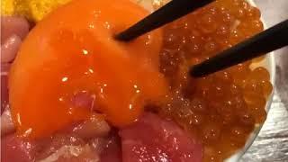 Otoro - Uni - Ikura -Ebi Mini Don at Teppen Restaurant Bangkok #ppgallery