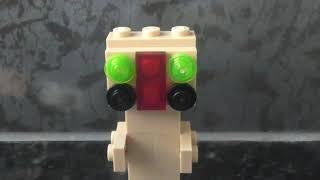 lego SCP containment breach: custom SCP 173 that my brother made