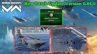 New Patch Update Version 0.84.0 in Alpha Tester