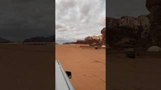 Wadi Rum in Jordan - Famous Red Desert explored by Jeep #shorts #wadirum #jordantravel #jeepsafari