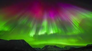 Northern Lights 7.10.2024 - Tromso, Norway (4K, Timelapse)