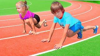 Who is the best at sports? Brother and Sister Challenge!