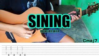 Sining - Dionela | Jay R - Fingerstyle Guitar (Tabs) Chords Lyrics