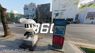 K-Star Road @Seoul, Korea [ Virtua traveleR VR 4K 360° ]