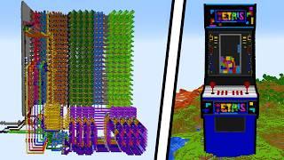 I Made an Arcade with just Redstone!