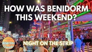 Benidorm - Night Walk at The Strip