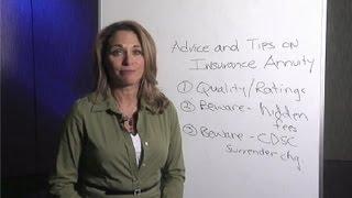 Advice & Tips on Insurance Annuities : Life Insurance & More