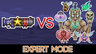 Terraria 1.4.2.3 - Star Cannon vs ALL Bosses (Expert Mode)