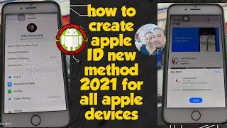 how to create/register apple ID account/iCloud account new method 2021 for all iphone success 100%