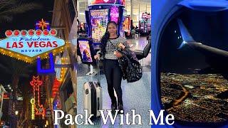 PACK WITH ME FOR A WINTER VEGAS TRIP | Outfits & Packing Tips | Chavi Allie