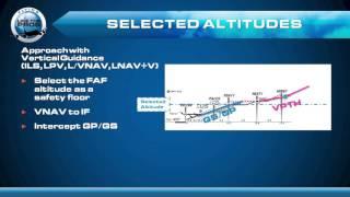 Garmin G1000 IFR - Selected Altitudes for Approaches