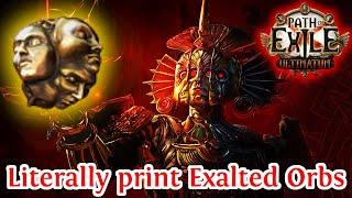 PATH OF EXILE 3.14 - EXTREMELY EASY EXALTED ORBS USING A VENDOR RECIPE - BETTER THAN CHAOS RECIPE?!