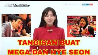 DETIK KO HEJIN TANGISI MEGA DI AKHIR LAGA JADI BAHAN KOMENTAR TV KOREA