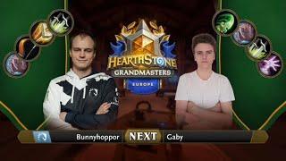 Bunnyhoppor vs Gaby | 2021 Hearthstone Grandmasters Europe | Winners | Season 2 | Playoffs