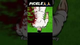 Pickle started praying|Baki Hanma| #anime #animemoments #baki