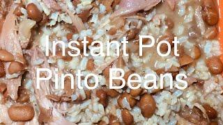 Connie’s Instant Pot Pinto Beans with Smoked Turkey Wings / How to make Pinto Beans