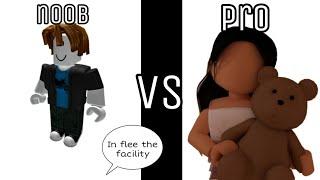 Noob Vs Pro (Flee the facility)