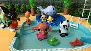 BING BUNNY GOES SWIMMING! NEW!