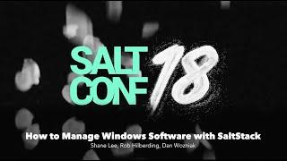 SaltStack - How to Manage Windows Software with SaltStack