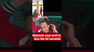 How to maintain your wolf. #waves #waver #waving #subscribe #fyp #nyze #NyzeSWAG