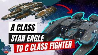 From A Class to Glory | The Star Eagle's Reincarnation #starfield #guides #shipbuilds