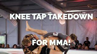 HOW TO DO A KNEE TAP TAKEDOWN IN MMA!