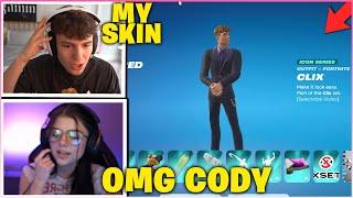 FRAANTIC BLUSHES After CLIX Gifts Her His ICON SKIN On LIVE STREAM & LOVES IT!