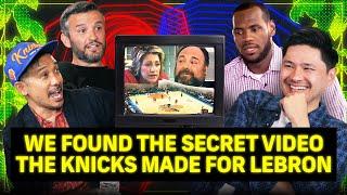 We Found the Secret Tape the Knicks Made for LeBron | PTFO
