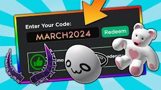 *7 NEW CODES!* MARCH 2024 Roblox Promo Codes For ROBLOX FREE Items and FREE Hats! (UPDATED!)