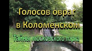 Голосов овраг в Коломенском. Тайны старого парка.