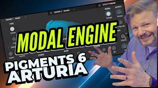 Modal engine guided tour in Pigments 6 from @ArturiaOfficial