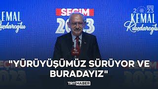 Millet İttifakı cumhurbaşkanı adayı ve CHP Genel Başkanı Kılıçdaroğlu: Yürüyüşümüz sürüyor