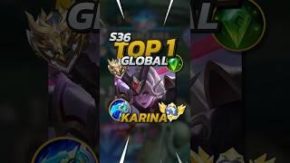 62% Winrate Karina S36 Build! Mobile Legends #mobilelegends #mlbb #gaming
