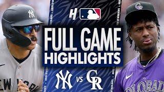 New York Yankees vs Colorado Rockies - FULL GAME HIGHLIGHTS | May 24, 2025 MLB Season
