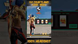 FF INDIA Craftland Headshot Hacker Map  #shorts