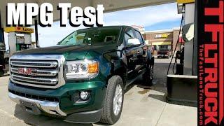 2016 GMC Canyon Duramax Diesel MPG Review: And the Most Fuel Efficient Truck in the U.S. is...