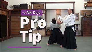 Pro Tip: Shihonage Irimi/Omote  - The Aiki Dojo Pro Tip #aikidocenterla #aikido