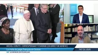 La visite du pape François en Suisse