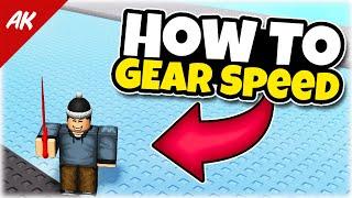 How to Gear Speed in Roblox