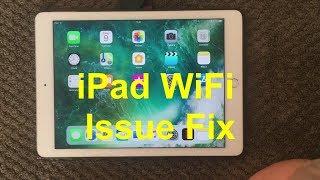 iPad WiFi Problem And Fix, How To Fix WiFi Issue on iPhone  #ipad #wifi