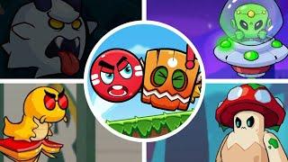 Ball V - Red Boss Challenge - All NEW Bosses