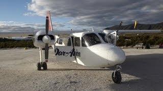 Fly Par Avion, Britten Norman Islander, Melaleuca to Hobart