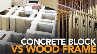 Block vs Wood Frame Construction. Tampa General Contractor Explains Pros And Cons