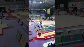 Vault in gymnastics good performance 38th gymnastics games Uttarakhand Dehradun #gymnasts #newsong